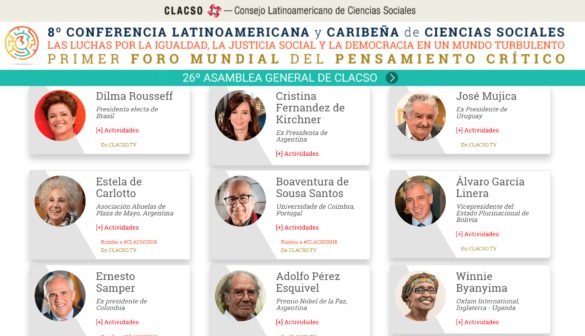 El Primer Foro Mundial del Pensamiento Crítico se realizará en Argentina