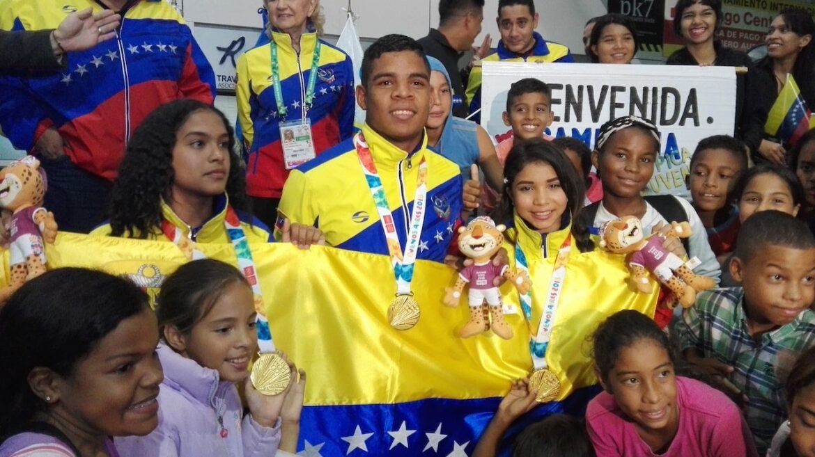 Con 80 medallas de oro en 2018 Venezuela avanza hacia Tokio 2020