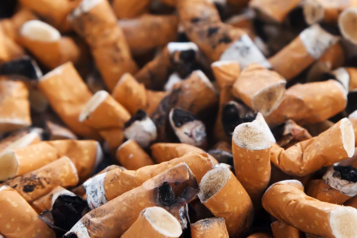 Las colillas de cigarro son un cáncer para el planeta
