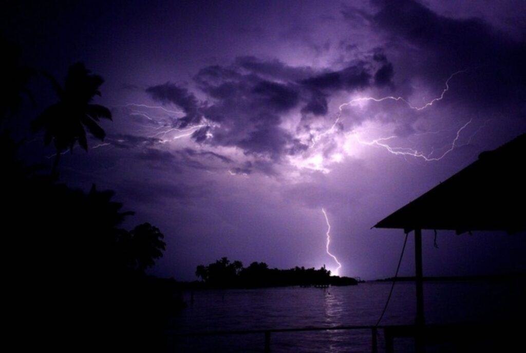 1,6 millones de relámpagos iluminan cada año al Catatumbo