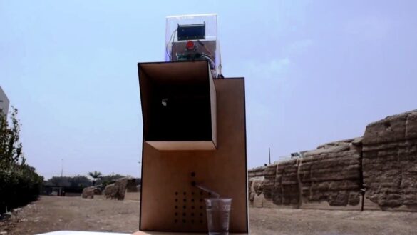 Pukio, la máquina que genera agua potable de la humedad ambiental