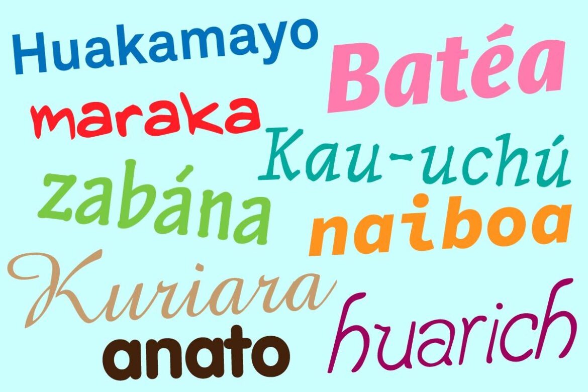 Voces indígenas en el hablar del venezolano
