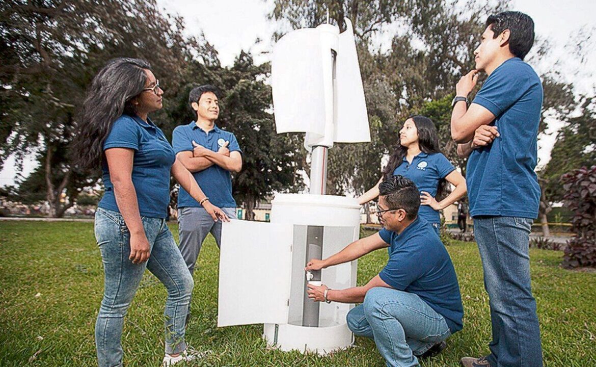 En Perú crean turbinas eólicas portátiles a bajo costo