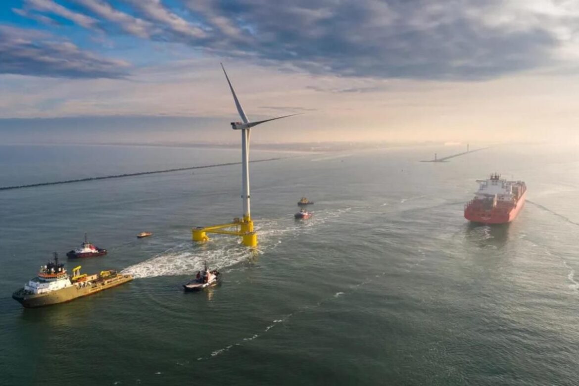 Mayor parque eólico flotante del mundo dará energía a 55 mil hogares