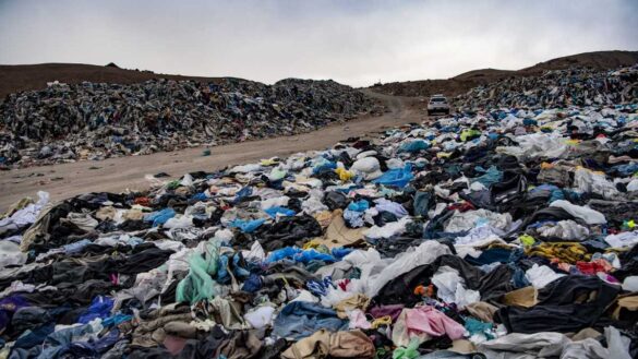 Desierto de atacama vertedero textil de la moda