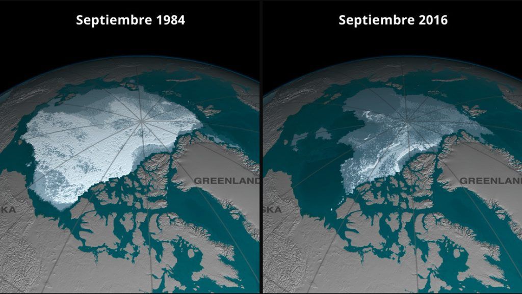 Simulaciones pronostican que el hielo ártico se derretirá en verano del 2050