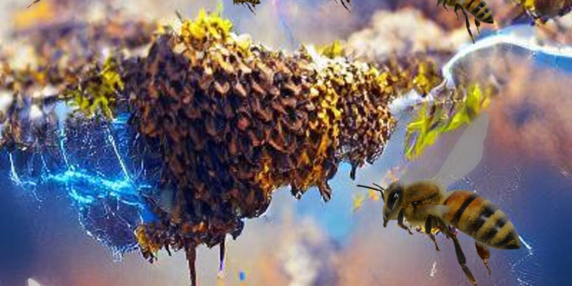 Enjambres de insectos generan tanta electricidad como una tormenta eléctrica