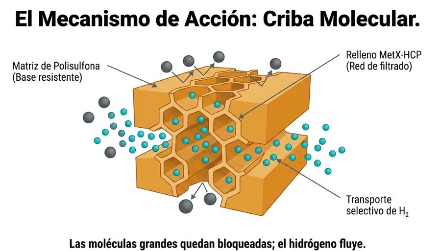 DNueva membrana  mejora diez veces el proceso de purificación del hidrógeno