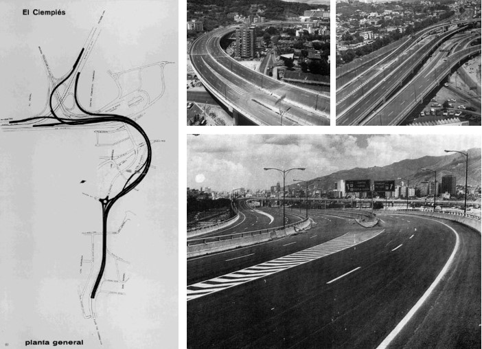 Distribuidor El Ciempiés, una de las obras más emblemáticas de la Caracas moderna