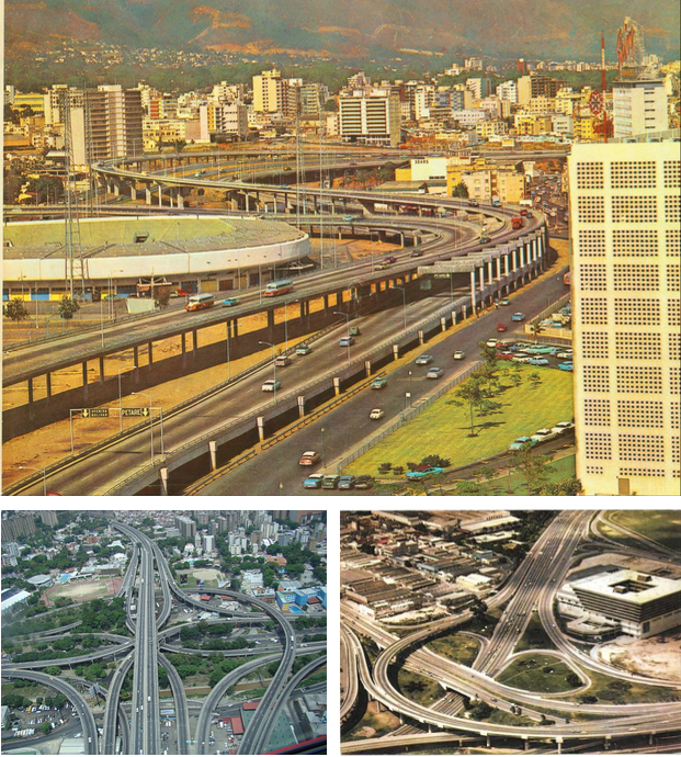 Distribuidor El Ciempiés, una de las obras más emblemáticas de la Caracas moderna