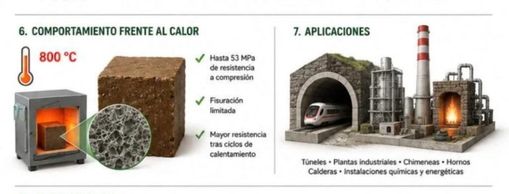 Científicos lituanos proponen el hormigón geopolimérico, una alternativa más ecológica 